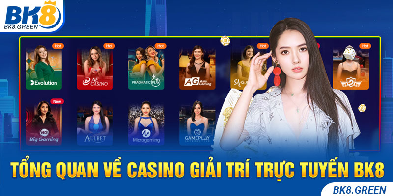 Tổng quan về Casino giải trí trực tuyến bk8