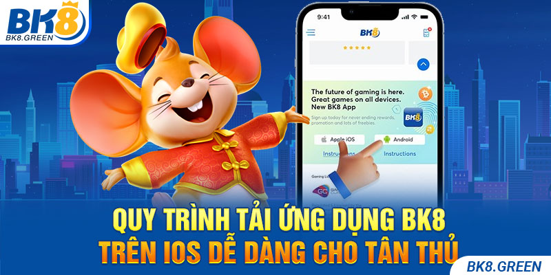 Quy trình tải ứng dụng Bk8 trên IOS dễ dàng cho tân thủ